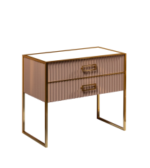 Тумба под раковину, Armadi Art Monaco, белый, золото арт. 866-100-WG