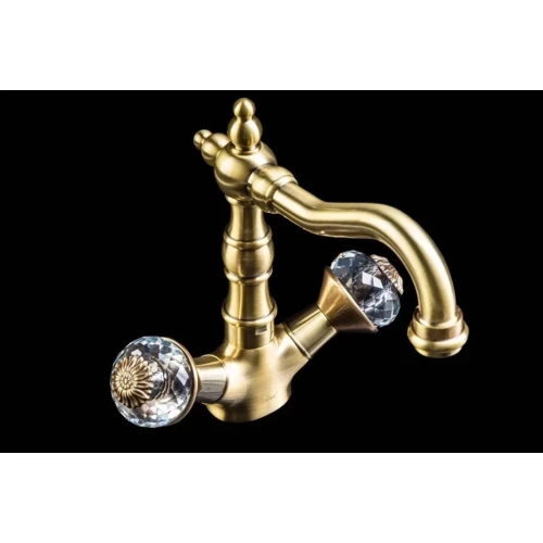 Купить купить смеситель для раковины, boheme flora, бронза арт. 312-fl