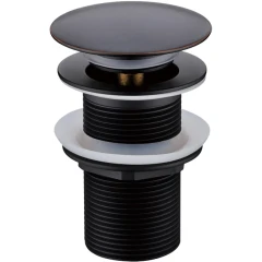 Донный клапан click-clack, Boheme, черный арт. 612-B