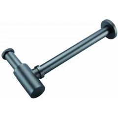 Сифон для раковины, Boheme, оружейная сталь арт. 609-GM