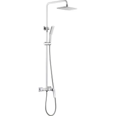 Душевая система, Boheme Venturo, белый, хром арт. 378-W