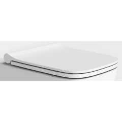 Крышка для унитаза, soft-close, белый матовый, Boheme BELLO арт. 975-MW