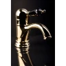 Купить купить смеситель для раковины, boheme tradizionale nero, золото арт. 251