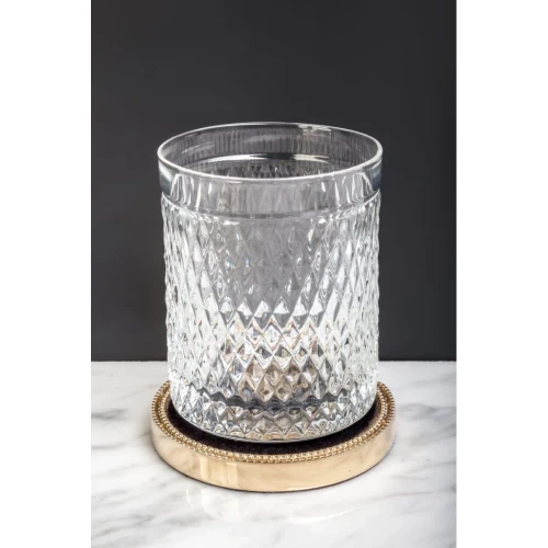 Купить купить стакан для зубных щеток, boheme murano cristal, золото арт. 10218