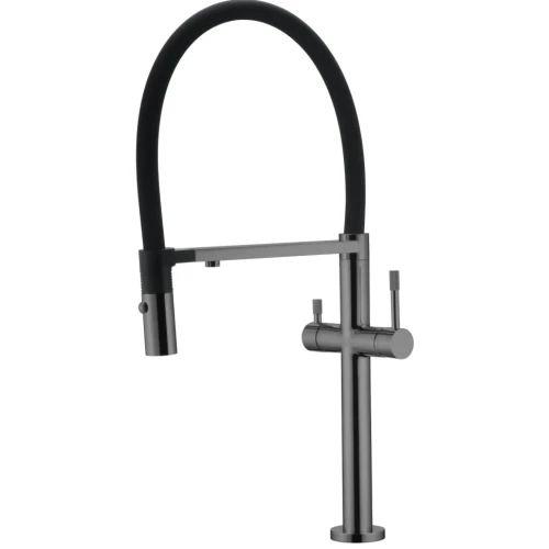 Купить купить смеситель для кухни, boheme uno, оружейная сталь арт. 115-sgm