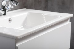 Тумба под раковину, подвесная, Armadi Art Capolda, белый арт. 849-065-W