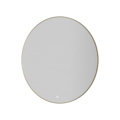 Зеркало с подсветкой с сенсорным выключателем и подогревом, Armadi Art Modern, золото арт. 545-100-MG