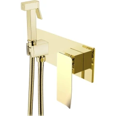 Гигиенический душ со смесителем, Boheme Q, золото арт. 147-GG .2