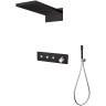 Купить купить душевая система, boheme fusion, черный, хром арт. 130-bcr