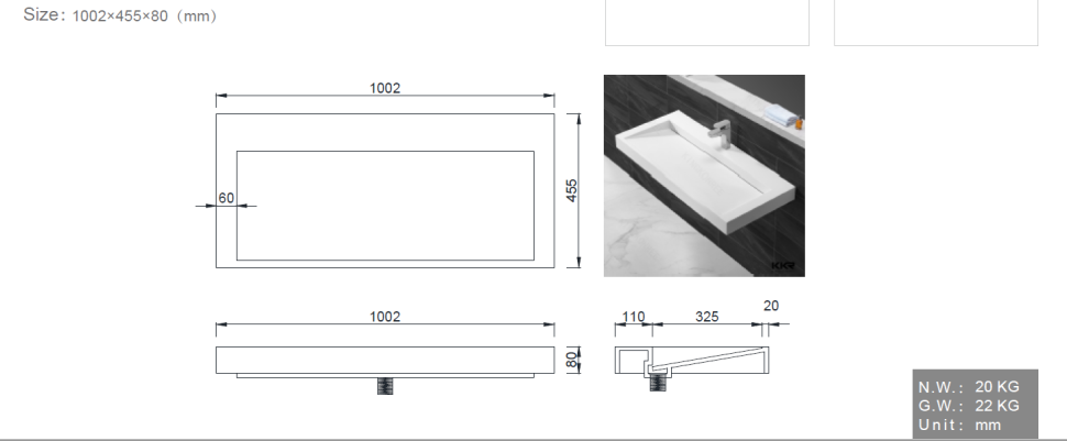 Купить купить раковина, armadi art flat, белый арт. 859-100