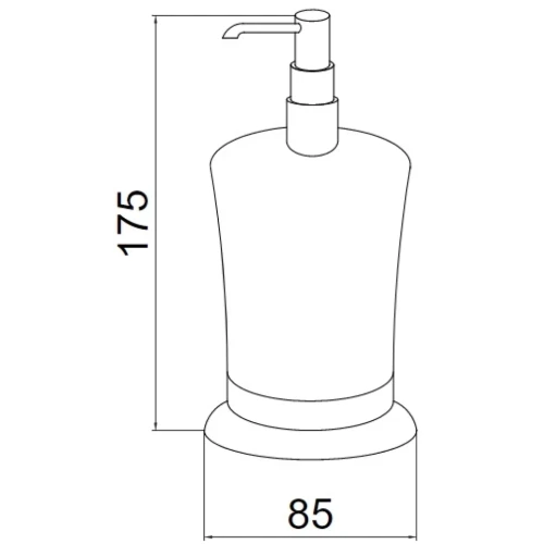 Купить купить дозатор для жидкого мыла, boheme medici, бронза арт. 10610