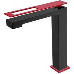 Смеситель для раковины, Boheme Q, черный арт. 142-BR