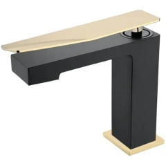 Смеситель для раковины, Boheme Q, черный арт. 141-BG.2