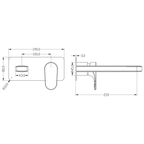 Купить купить смеситель для раковины, boheme spectre, бронза арт. 455-br