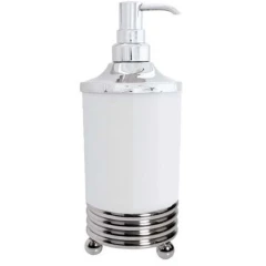 Дозатор для жидкого мыла, Boheme Hermitage, хром арт. 10389