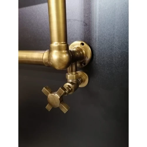 Купить купить полотенцесушитель водяной 750x500mm, бронза, boheme medici арт. 718