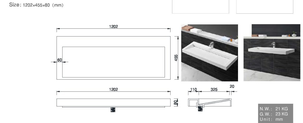 Купить купить раковина, armadi art flat, белый арт. 859-120-1