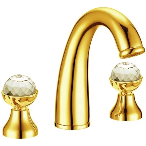 Купить купить смеситель для раковины, boheme imperiale presente, золото арт. 337