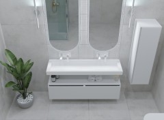 Раковина, Armadi Art Flat, белый арт. 859-140