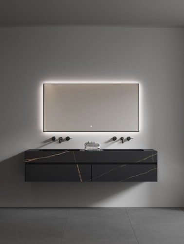 Купить купить зеркало с подсветкой с сенсорным выключателем и подогревом, armadi art modern, хром арт. 543-140-cr