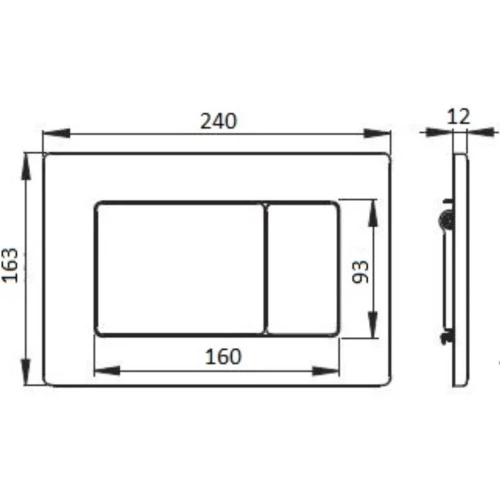 Купить купить клавиша смыва, boheme, никель брашированный арт. 650-nb