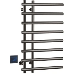 Полотенцесушитель электрический, Boheme Uno, оружейная сталь арт. 722-GM
