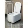 Купить купить унитаз подвесной с сиденьем микролифт, boheme mane, белый арт. 970-set-mw