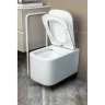Купить купить унитаз подвесной с сиденьем микролифт, boheme mane, белый арт. 970-set-mw