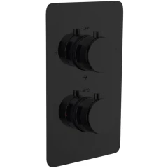 Смеситель для душа с термостатом, Boheme Cell, черный арт. 134-3-B