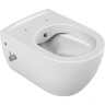 Купить купить унитаз биде подвесной с сиденьем микролифт, boheme bianca, белый арт. 963-set-2-mw
