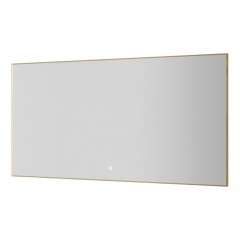 Зеркало с подсветкой с сенсорным выключателем и подогревом, Armadi Art Modern, золото арт. 543-140-G