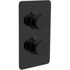 Смеситель для душа с термостатом, Boheme Cell, оружейная сталь арт. 134-2-SGM