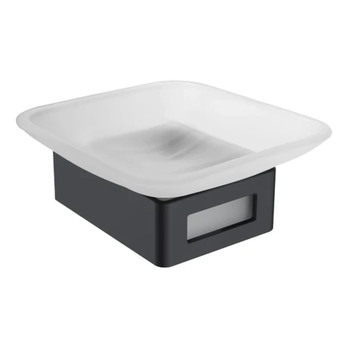 Купить купить мыльница, boheme q, черный, хром арт. 10943-cr-b