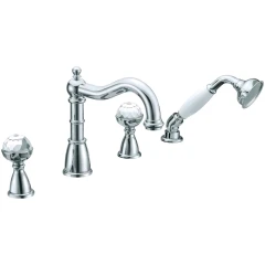 Смеситель на борт ванны, Boheme Brillante, хром арт. 393