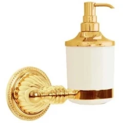 Дозатор для жидкого мыла, Boheme Hermitage, золото арт. 10367