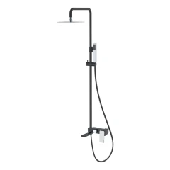 Душевая система, Boheme Q, черный, хром арт. 148-BCR.2