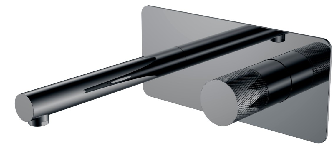 Купить купить смеситель для раковины shine gun meta с ручкой touch, boheme stick, арт. 125-sgm.2