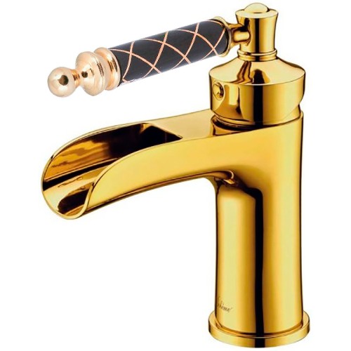 Купить купить смеситель для раковины, boheme vogue, золото арт. 211-mr-b