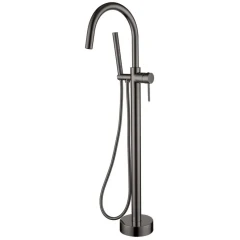 Смеситель для ванны, Boheme Uno, оружейная сталь арт. 469-GM