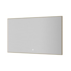 Зеркало с подсветкой с сенсорным выключателем и подогревом, Armadi Art Modern, золото арт. 543-120-MG