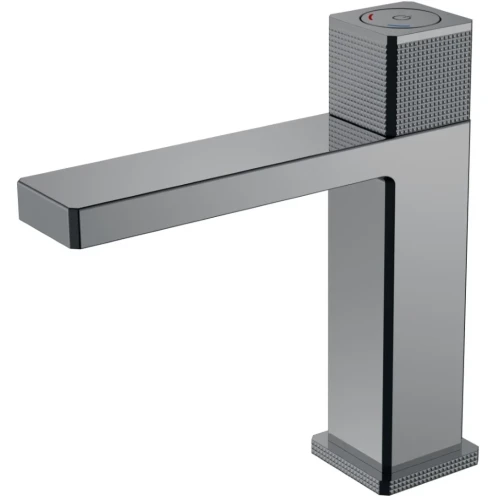 Купить купить смеситель для раковины, boheme quad, оружейная сталь арт. 159-sgm