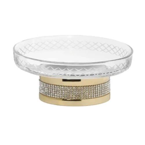 Купить купить мыльница, boheme royal cristal, золото арт. 10930-g