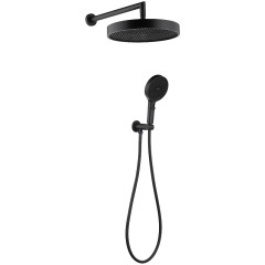 Комплект верхнего и ручного душа, Boheme Cell, черный арт. 427-B