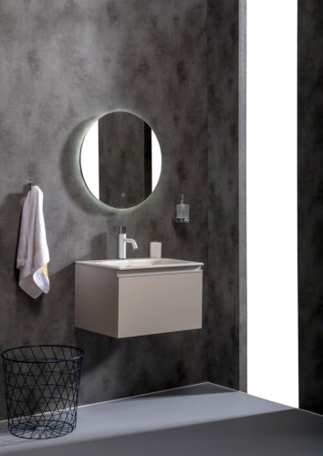 Купить купить тумба под раковину, подвесная, armadi art vallessi, кашемир арт. 837-060-c