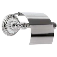 Держатель туалетной бумаги с крышкой, Boheme Hermitage, хром арт. 10380