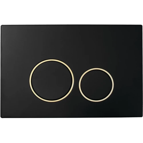 Купить купить клавиша смыва, boheme, черный, золото арт. 663