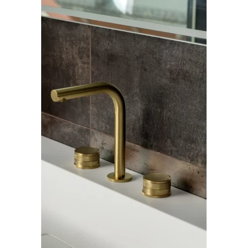 Купить купить смеситель на столешницу на 3 отв, boheme prestige, 152-mg-pr цвет: золото