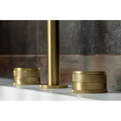 Купить купить смеситель на столешницу на 3 отв, boheme prestige, 152-mg-pr цвет: золото