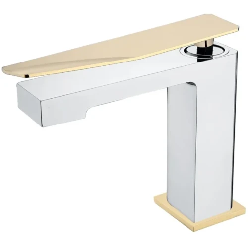 Купить купить смеситель для раковины, boheme q, хром, золото арт. 141-crg.2