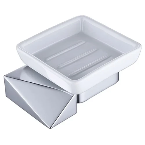 Купить купить мыльница, boheme new venturo, хром, белый арт. 10313-cr